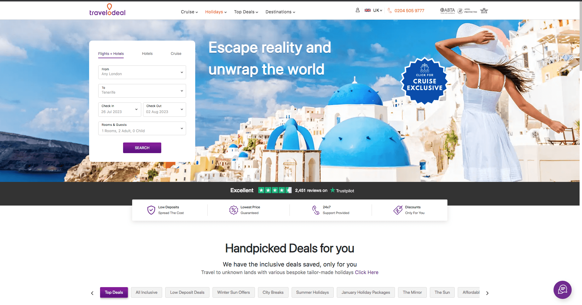 Limited Travelodeal